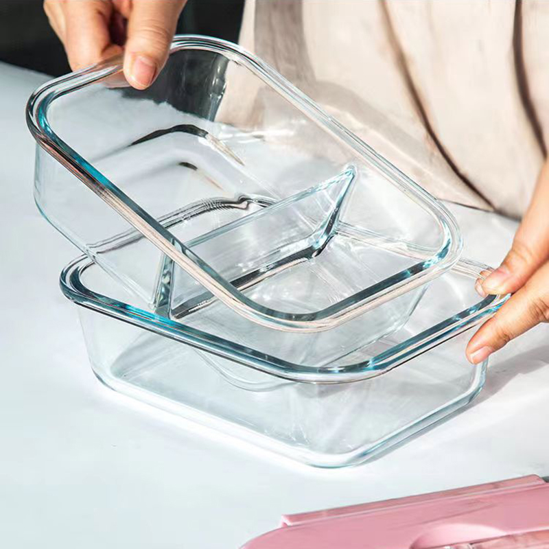 New style Lunch Box Glass 1050 - Meal Prep Box avaliação e preço