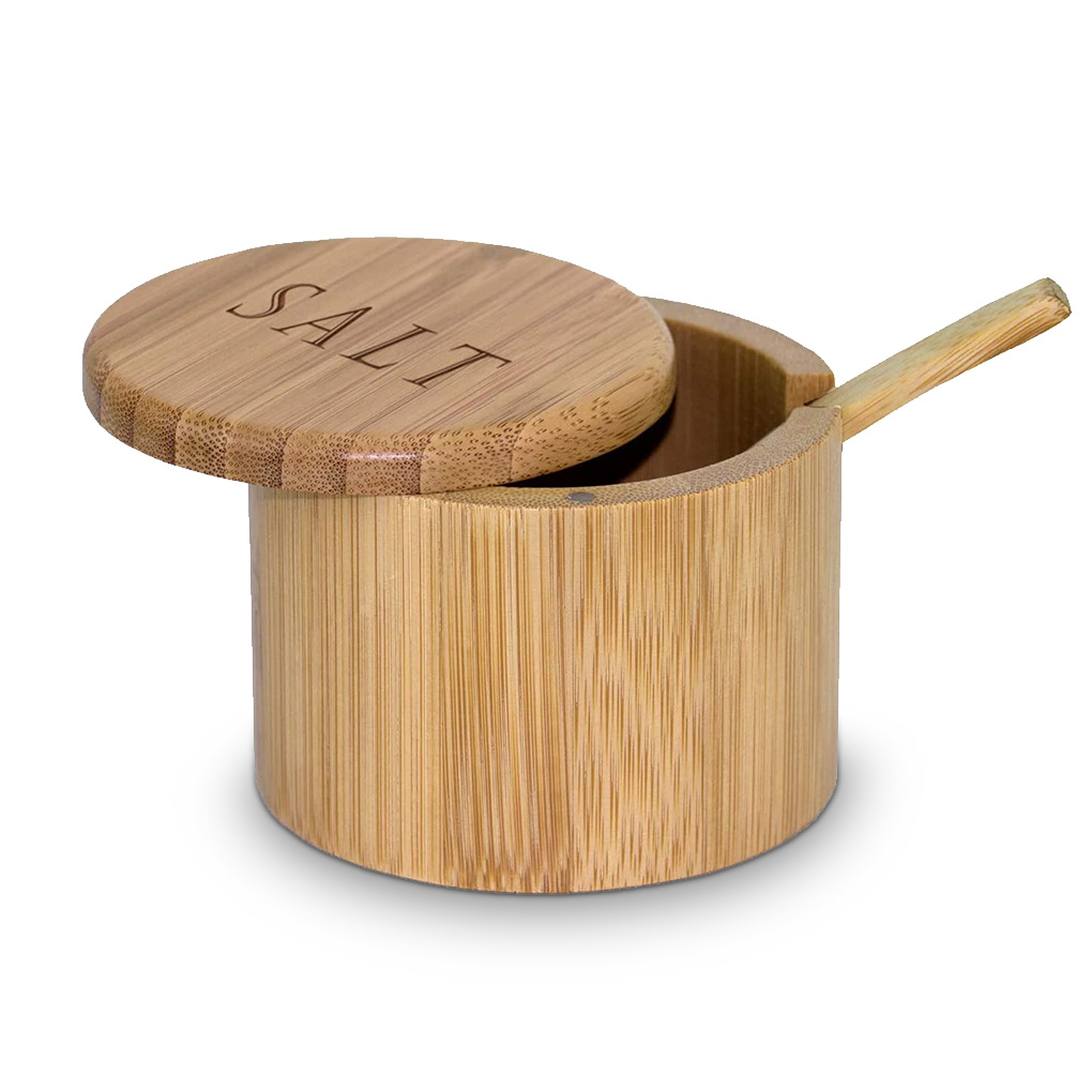 Spice Jar Shaker Bamboo Pepper - Herb Keeper Bottle avaliação e preço