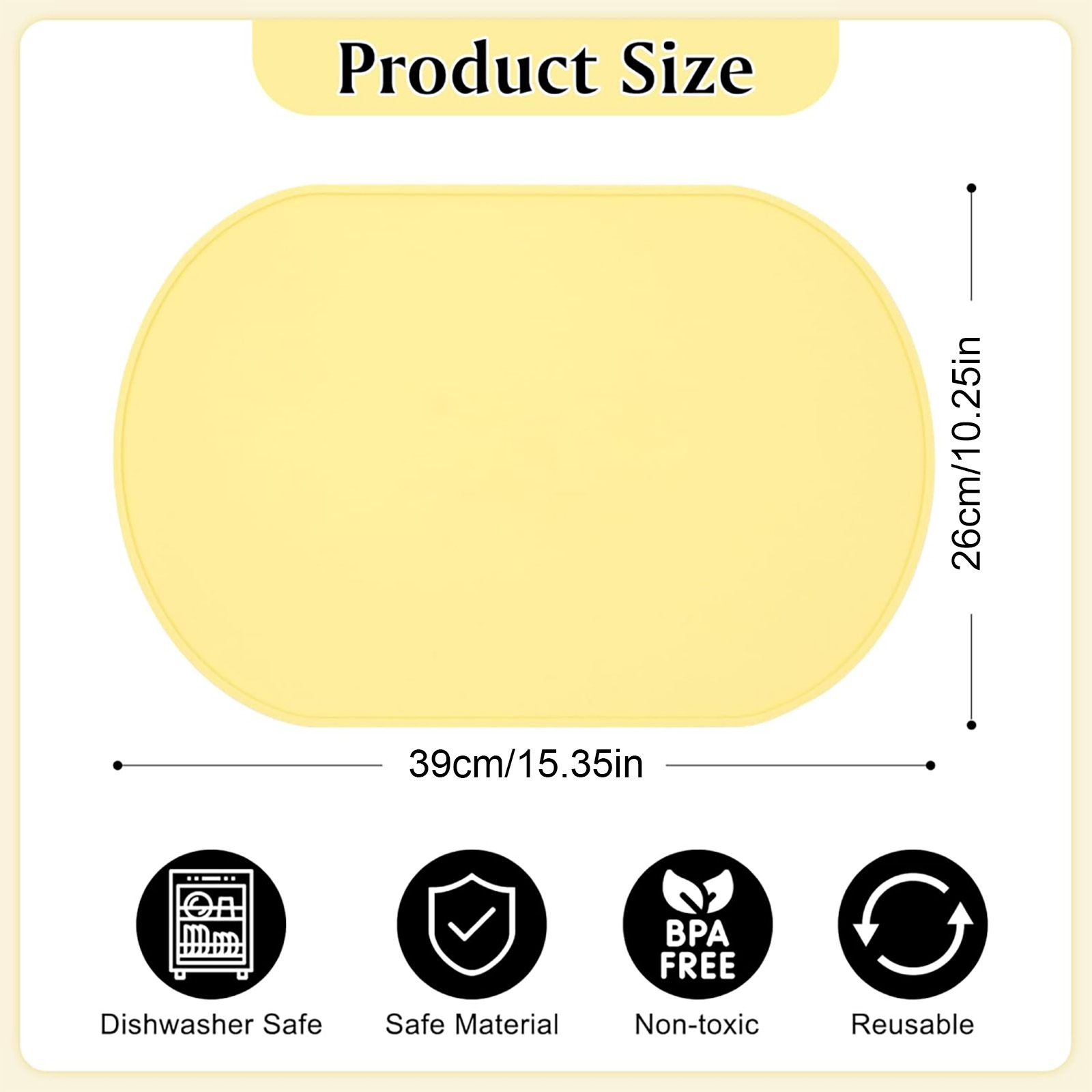 Silicone placemats, heat-resis - Food Prep Mat avaliação e preço