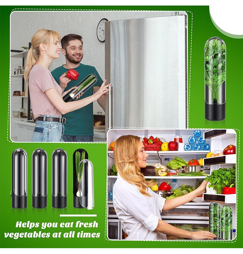 Vegetables Fresh Preservation  - Herb Keeper Bottle avaliação e preço
